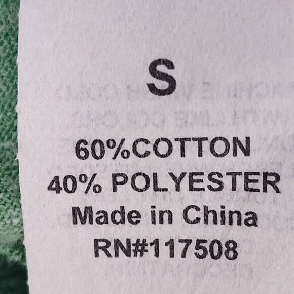 Peanuts Snoopy Sharing a Red Scarf with Woodstocks Green Cotton Poly Tee Size S - Picture 14 of 16